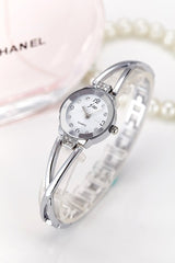 New Fashion Rhinestone Watches Women Luxury Brand Stainless Steel Bracelet watches Ladies Quartz Dress Watches reloj mujer Clock